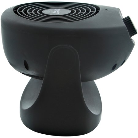 Comfort Zone Combo Personal Heater and Fan, 2 Heat Settings & 2 Fan Speeds. Black CZHC21